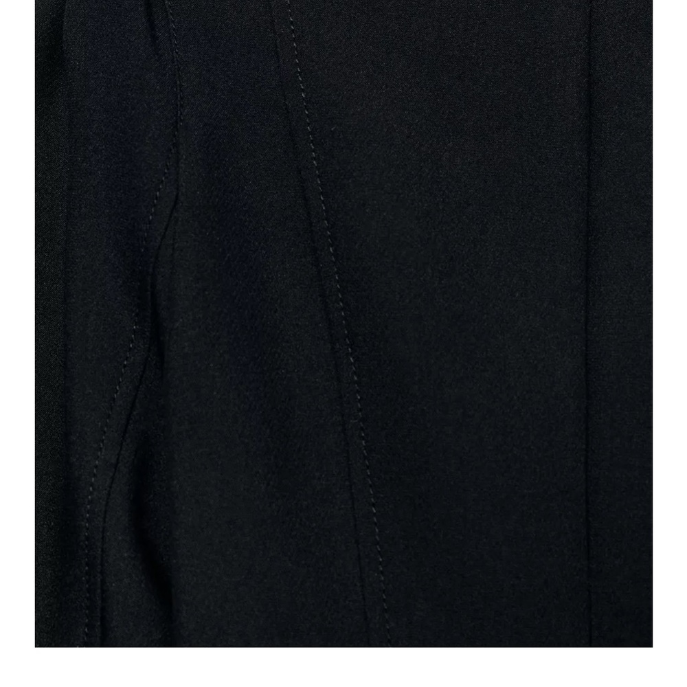 Zara NWT black balloon puff sleeve mini dress - Picture 12 of 14